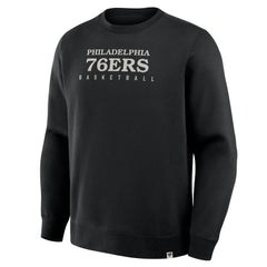 Philadelphia 76ers Crossover Collection Defensive Rotation Drill Premium Pullover Sweatshirt Black