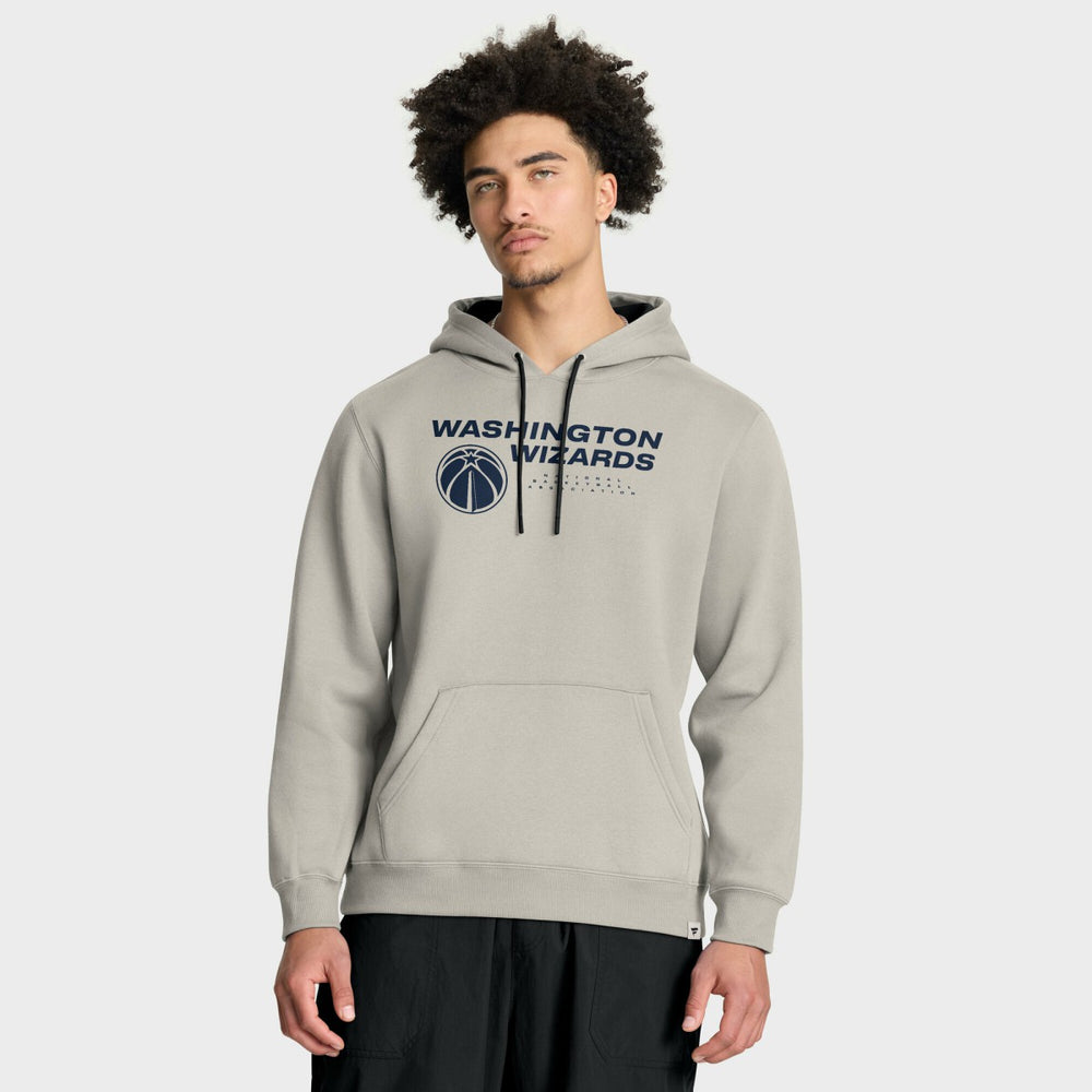 Washington Wizards Crossover Collection Blocked Shot Premium Pullover Hoodie Off White