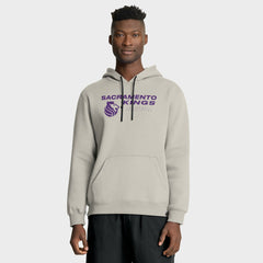 Sacramento Kings Crossover Collection Blocked Shot Premium Pullover Hoodie Off White