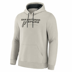 San Antonio Spurs Crossover Collection Blocked Shot Premium Pullover Hoodie Off White