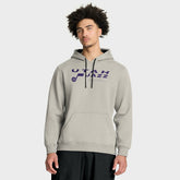 Utah Jazz Crossover Collection Blocked Shot Premium Pullover Hoodie Off White