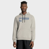 Golden State Warriors Crossover Collection Blocked Shot Premium Pullover Hoodie Off White