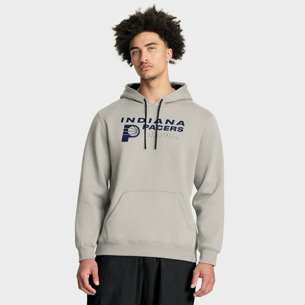 Indiana Pacers Crossover Collection Blocked Shot Premium Pullover Hoodie Off White