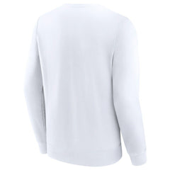 Philadelphia Eagles Super Bowl LIX Champions Iconic Victory Fleece Sweatshirt White