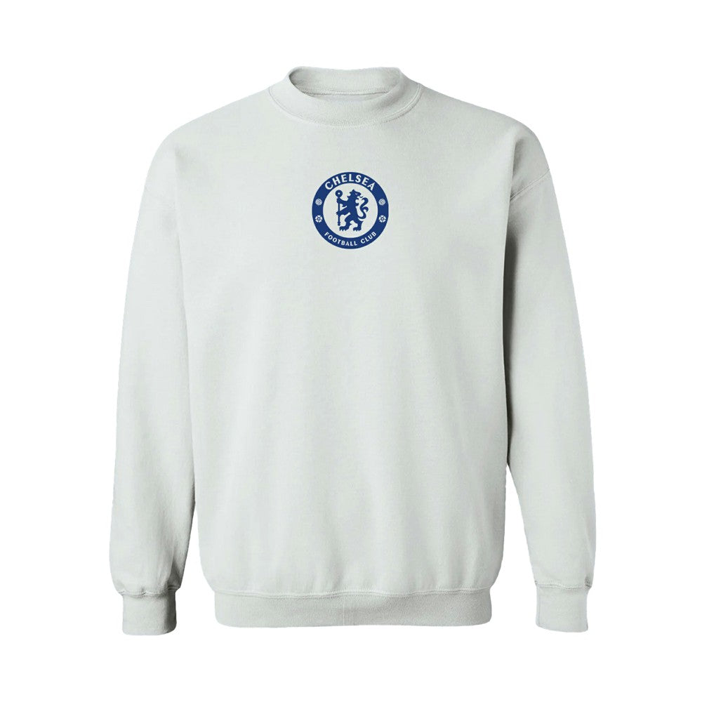 Chelsea Vive La Fete Women's Color Badge Pullover Sweatshirt White