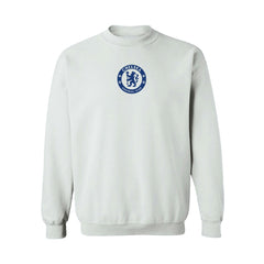 Chelsea Vive La Fete Women's Color Badge Pullover Sweatshirt White
