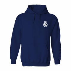 Real Madrid Vive La Fete Women's Color Badge Pullover Hoodie Navy