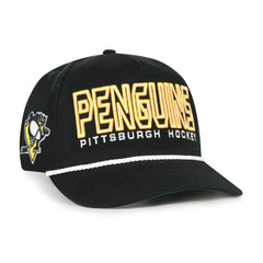 NHL Pittsburgh Penguins '47 Byline Hitch Adjustable Hat - Black