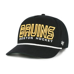 NHL Boston Bruins '47 Byline Hitch Adjustable Hat - Black