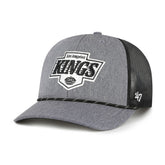 NHL Los Angeles Kings '47 Carbon Rope Trucker Adjustable Hat - Gray