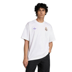 Real Madrid Lifestyler T-Shirt White