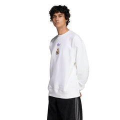 Real Madrid Lifestyler Sweatshirt White