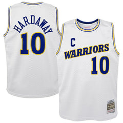 NBA Tim Hardaway Golden State Warriors Youth 1990-91 Hardwood Classics Swingman Throwback Home Jersey sale - White