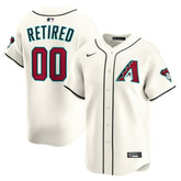 Arizona Diamondbacks Nike Home Limited Pick-A-Player Retired Roster Jersey - Cream Jerseys