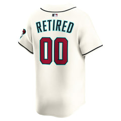 MLB Arizona Diamondbacks Nike Home Limited Pick-A-Player Retired Roster Jersey - Cream