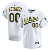 MLB Athletics Nike Home Limited Pick-A-Player Retired Roster Jersey - White