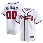 MLB Atlanta Braves Nike Home Limited Pick-A-Player Retired Roster Jersey - White