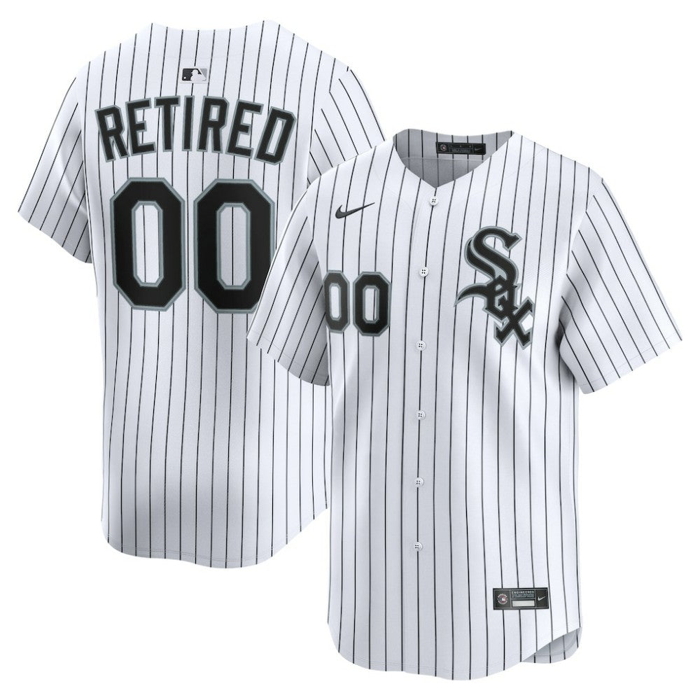 MLB Chicago White Sox Nike Home Limited Pick-A-Player Retired Roster Jersey - White