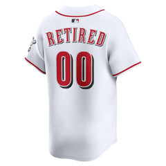 Cincinnati Reds Nike Home Limited Pick-A-Player Retired Roster Jersey - White Jerseys