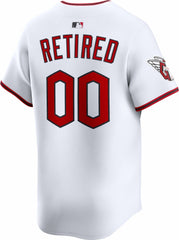 MLB Cleveland Guardians Nike Home Limited Pick-A-Player Retired Roster Jersey - White