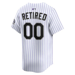 MLB Colorado Rockies Nike Home Limited Pick-A-Player Retired Roster Jersey - White