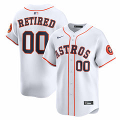 MLB Houston Astros Nike Home Limited Pick-A-Player Retired Roster Jersey - White