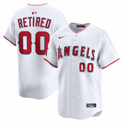 MLB Los Angeles Angels Nike Home Limited Pick-A-Player Retired Roster Jersey - White