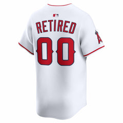 MLB Los Angeles Angels Nike Home Limited Pick-A-Player Retired Roster Jersey - White