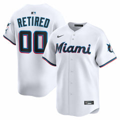 MLB Miami Marlins Nike Home Limited Pick-A-Player Retired Roster Jersey - White