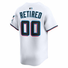 MLB Miami Marlins Nike Home Limited Pick-A-Player Retired Roster Jersey - White