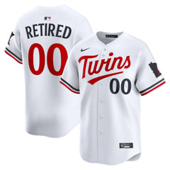 MLB Minnesota Twins Nike Home Limited Pick-A-Player Retired Roster Jersey - White