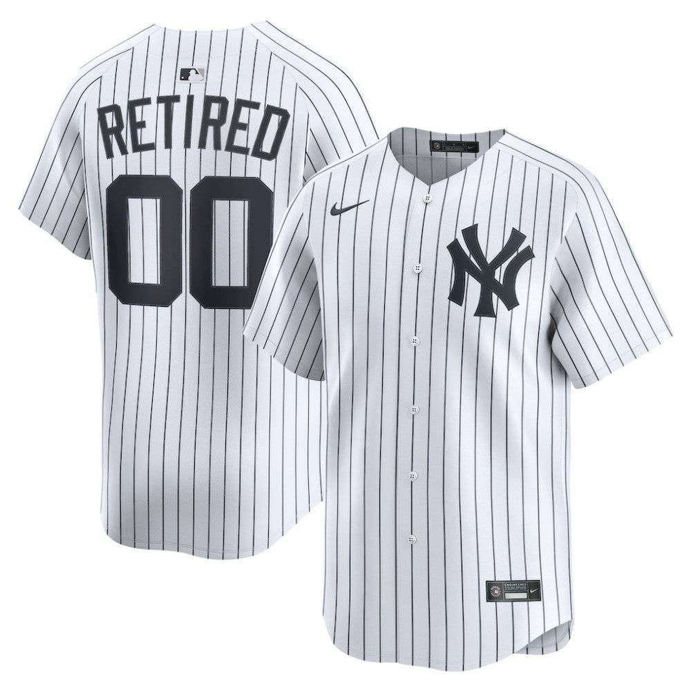 MLB New York Yankees Nike Home Limited Pick-A-Player Retired Roster Jersey - White