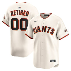 MLB San Francisco Giants Nike Home Limited Pick-A-Player Retired Roster Jersey - Cream