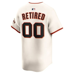 MLB San Francisco Giants Nike Home Limited Pick-A-Player Retired Roster Jersey - Cream