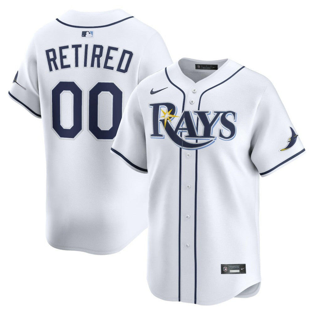 MLB Tampa Bay Rays Nike Home Limited Pick-A-Player Retired Roster Jersey - White