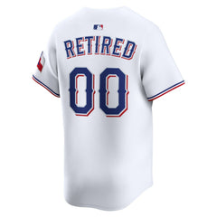 MLB Texas Rangers Nike Home Limited Pick-A-Player Retired Roster Jersey - White