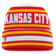Kansas City Chiefs Center Cuffed Knit Hat Red