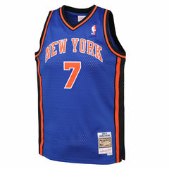 NBA Carmelo Anthony New York Knicks Youth 2010/11 Hardwood Classics Swingman Jersey - Blue