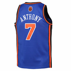 NBA Carmelo Anthony New York Knicks Youth 2010/11 Hardwood Classics Swingman Jersey - Blue