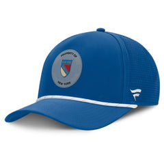 NHL New York Rangers Fanatics Centennial Authentic Pro Pinched Front Adjustable Hat - Blue