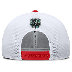 NHL Chicago Blackhawks Fanatics Centennial Adjustable Trucker Hat - Red/White