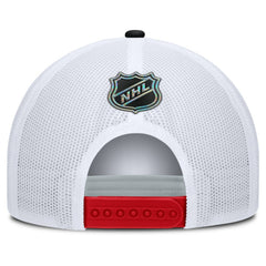 NHL Chicago Blackhawks Fanatics Centennial Foam Front Adjustable Trucker Hat - Red/White