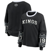 NHL Los Angeles Kings WEAR by Erin Andrews Women's Long-Sleeve Sport T-Shirt - Black