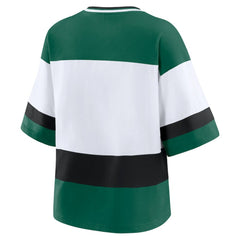 NHL Minnesota Wild WEAR by Erin Andrews Women's Jersey Style Tee - Green/White