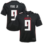 Michael Penix Jr. Atlanta Falcons Youth Team Game Jersey Black
