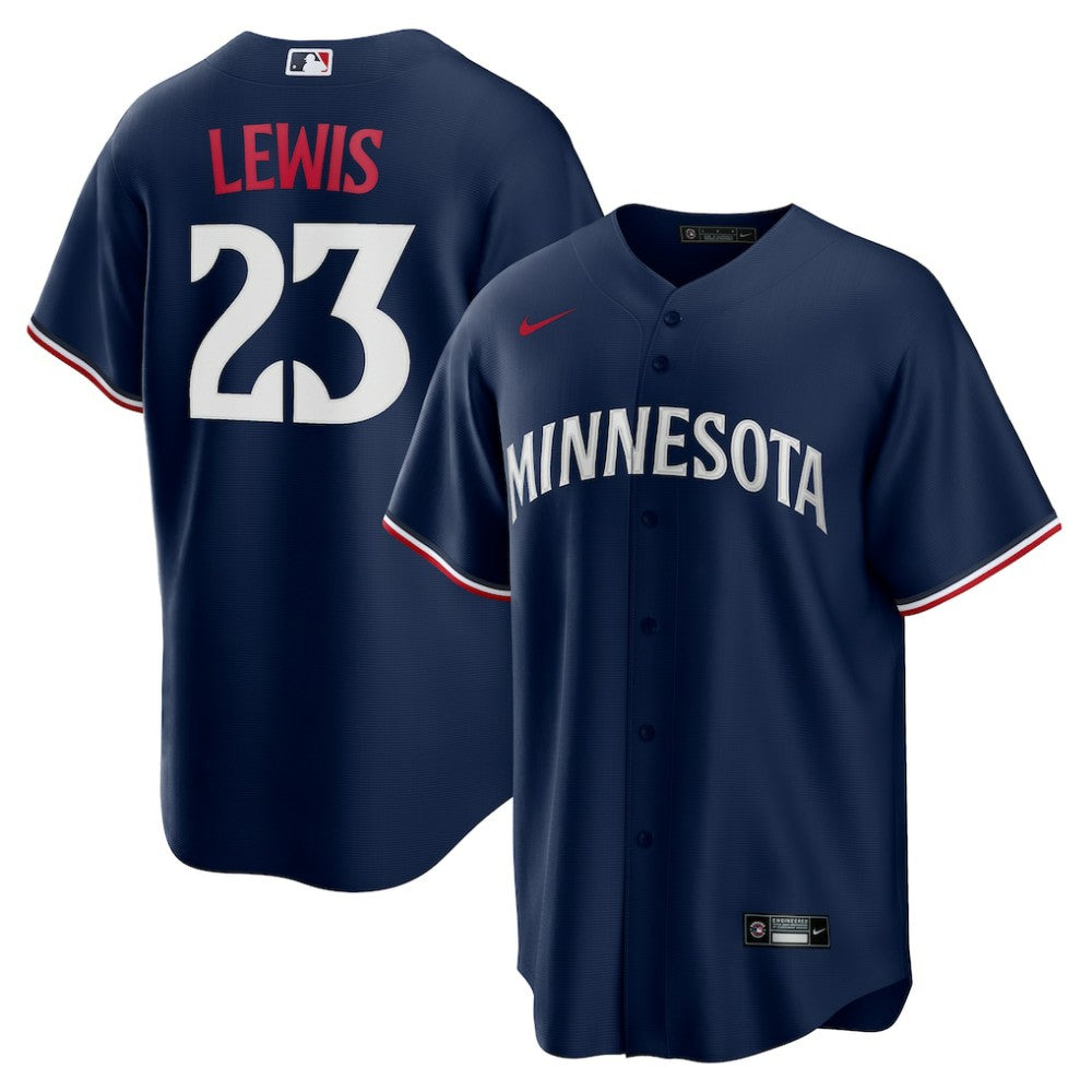 MLB Royce Lewis Minnesota Twins Nike Alternate 2 Replica Jersey - Navy