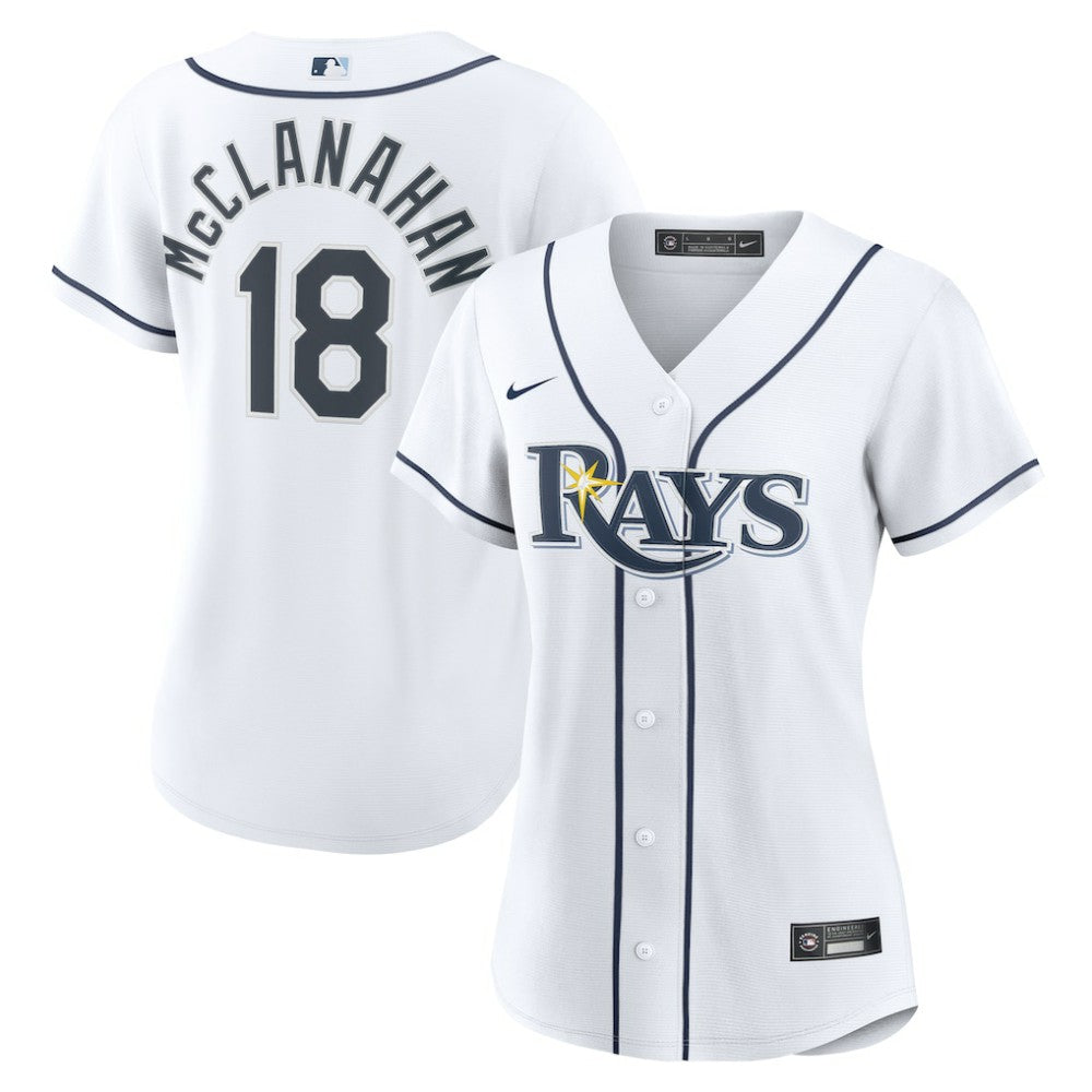 MLB Shane McClanahan Tampa Bay Rays Nike Women's Home Replica Jersey - White