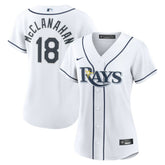 MLB Shane McClanahan Tampa Bay Rays Nike Women's Home Replica Jersey - White