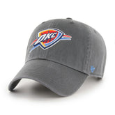 Oklahoma City Thunder '47 Core Logo Clean Up Adjustable Hat Charcoal