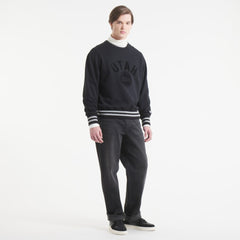 NHL Utah Mammoth Todd Snyder by Fanatics Relaxed Canadian Fleece Crew - Black